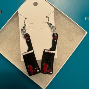 Halloween styled earrings!